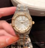 Copy Audemars Piguet Royal Oak Lady 33mm Watches Two Tone Quartz Movement